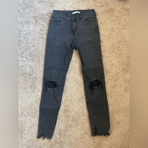 Black PacSun skinny jeans